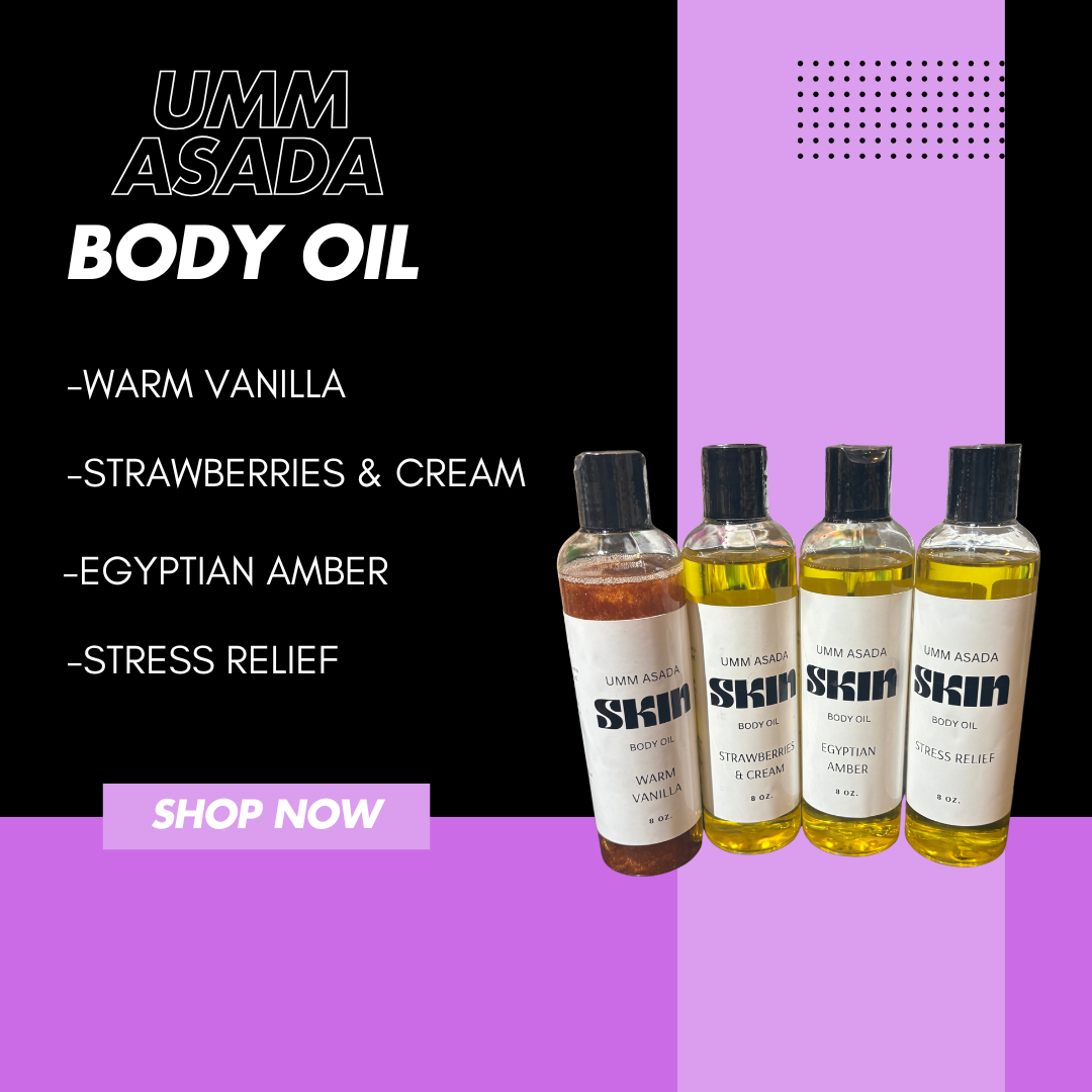 Umm Asada Body Oil 8oz.